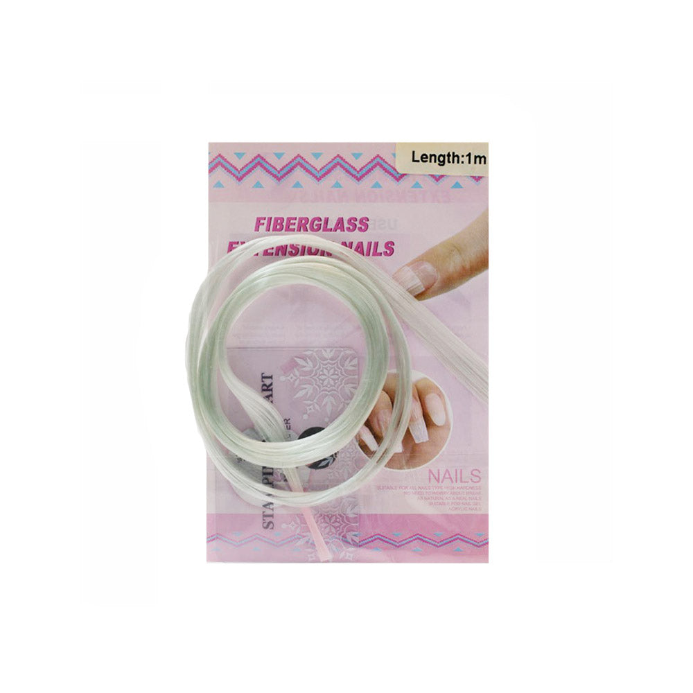 Fiber glass extension nail