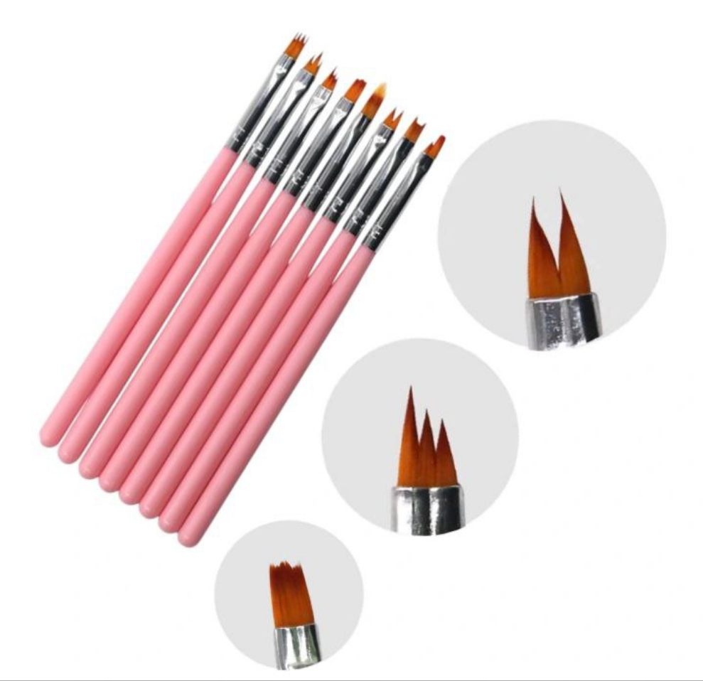 Pinceau Degrader ROSE 8pcs 2351-23