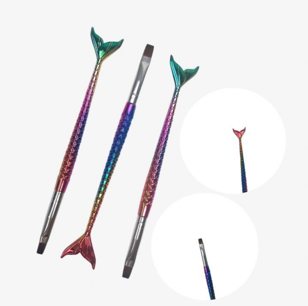 Pinceau Poisson 3pcs Nail Art