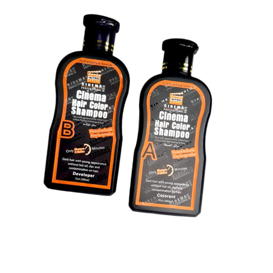 Shampoing nitro noir A et B