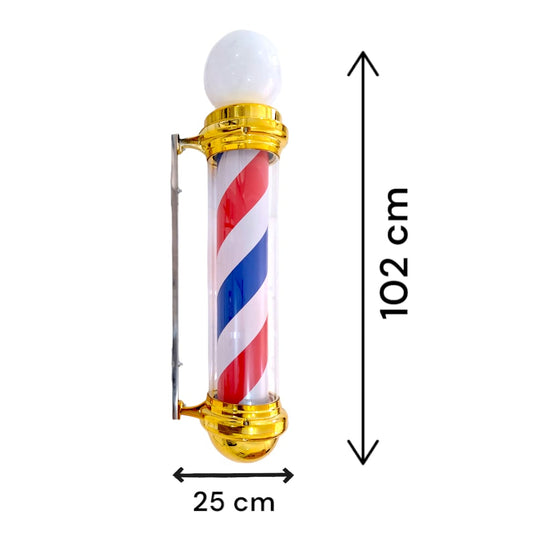 Lampe Led Barbershop doré GM