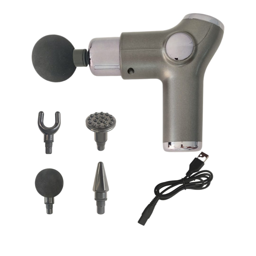 Appareil massage gun gris