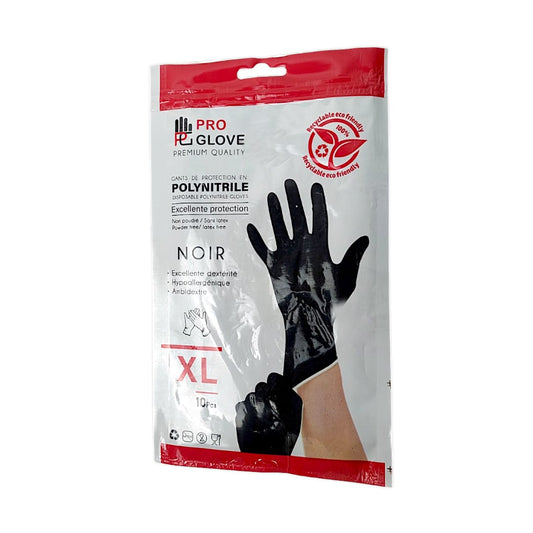 Gants proglove noir 10pcs XL