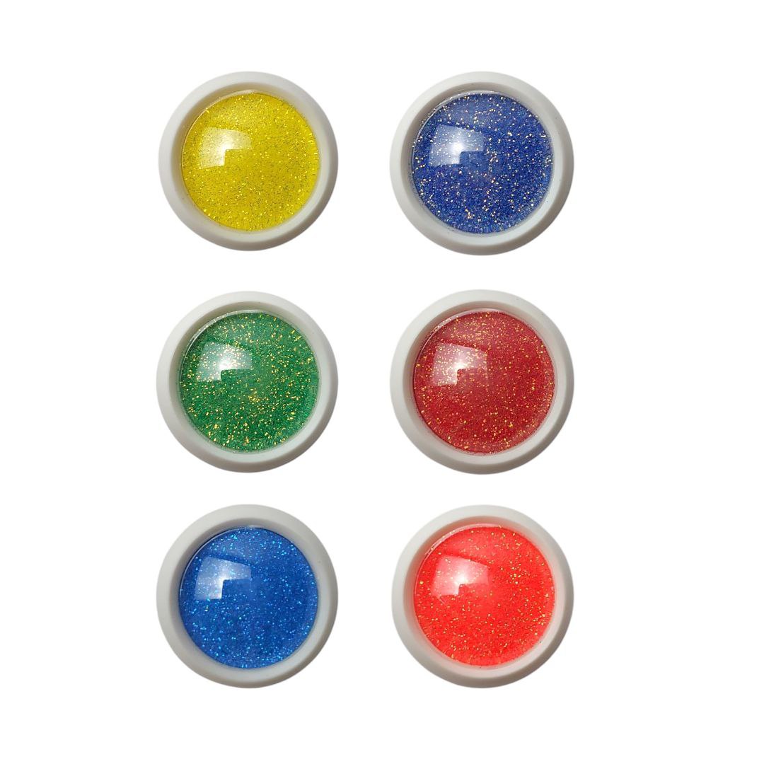 Decoration Ongles 6pcs coloris