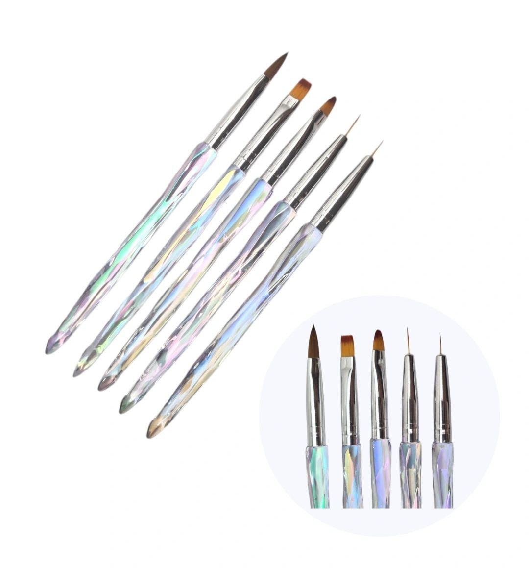 Pinceau glass 5pcs