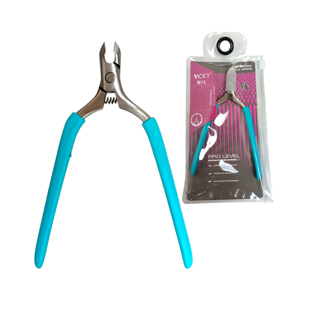 Pince Cuticule VICKY Nail BLUE