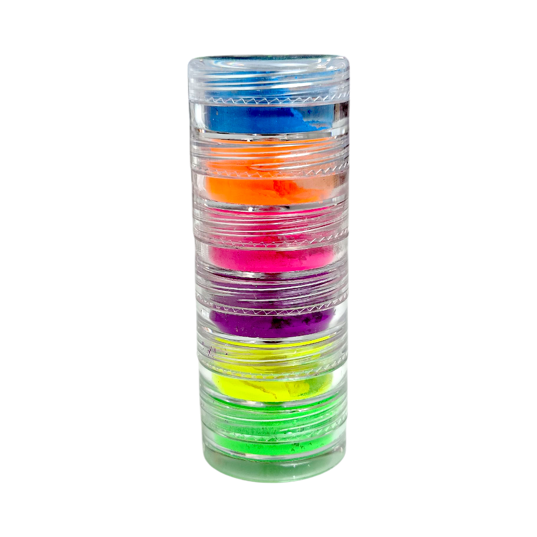 Poudre  cataphote 6 couleurs