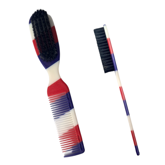 peigne brosse 2en1 barbershop