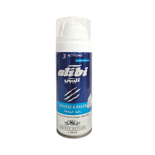 Crème à Raser Alibi 150ml bleu