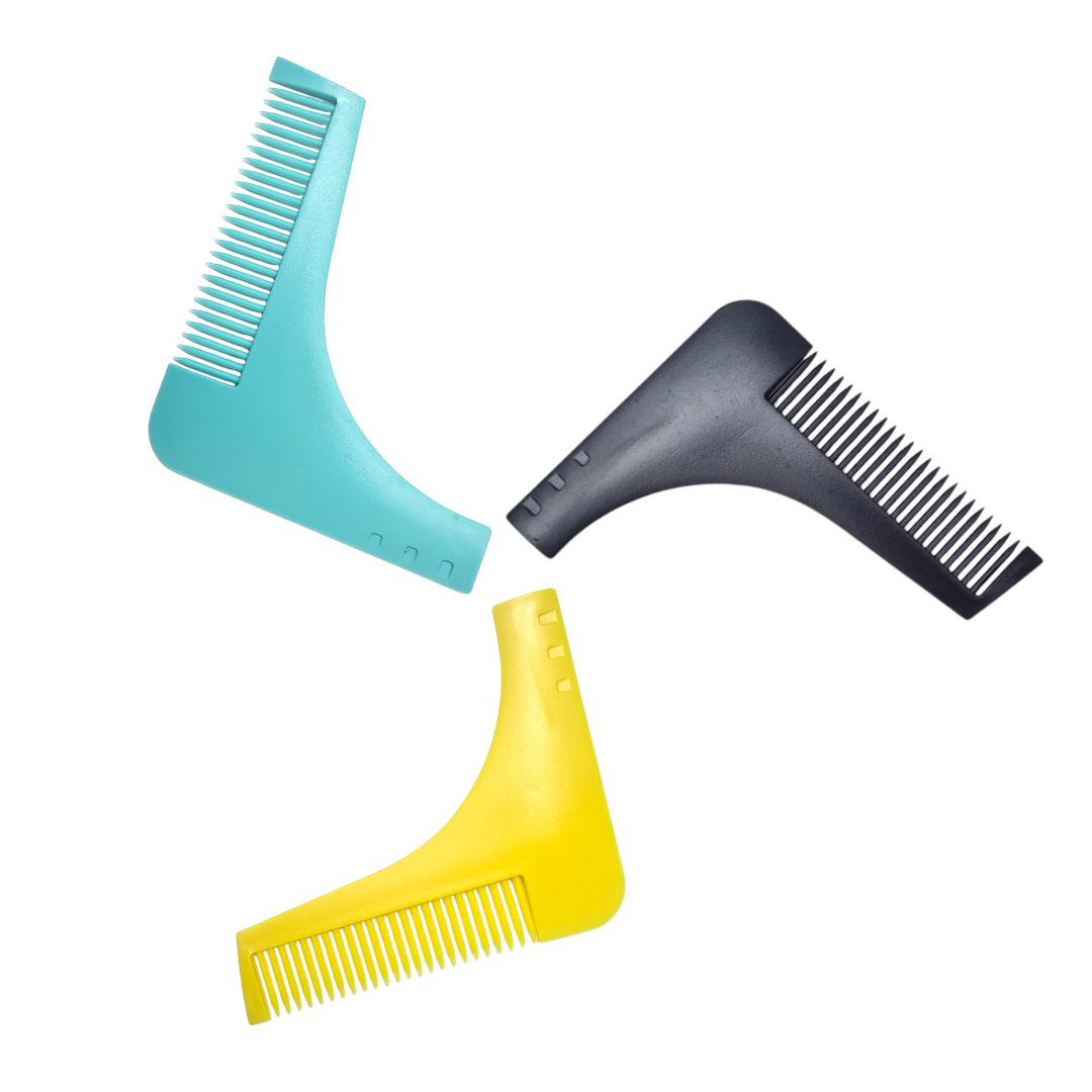 Peigne barbe redberry jaune