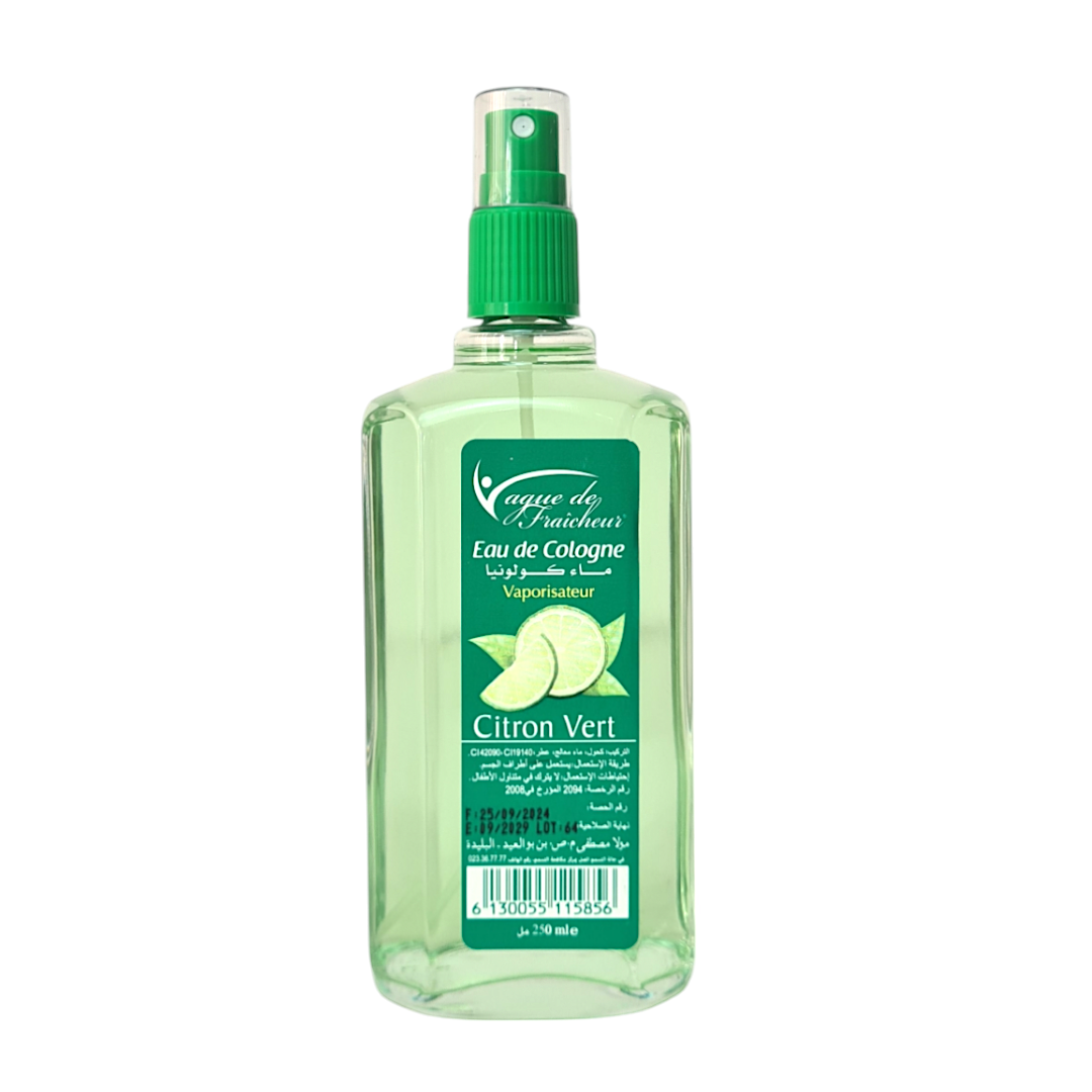 Eau de cologne VDF citron vert