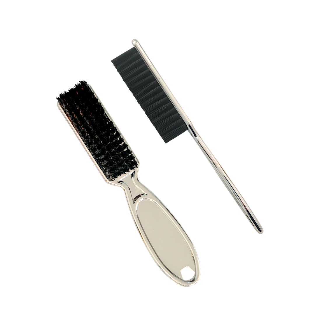 Brosse dégradée colorée silver