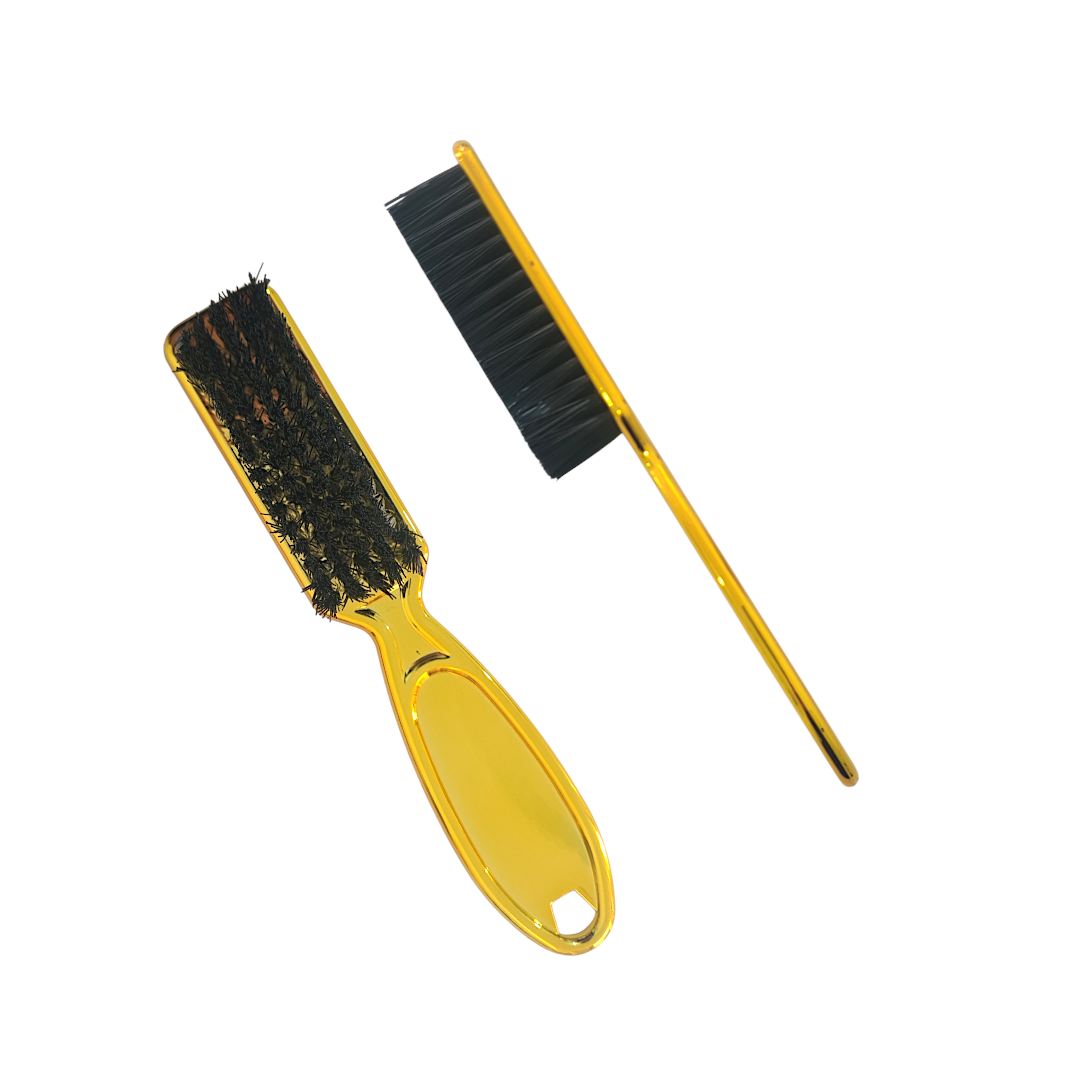 Brosse dégradée colorée gold
