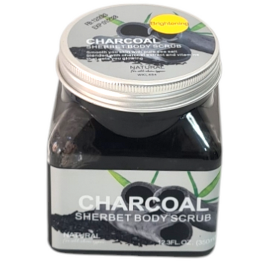 Wokali  charcoal body scrub