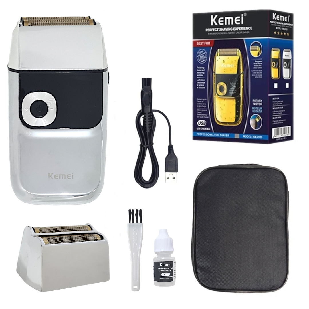 Kemei 2028 silver tondeuse +