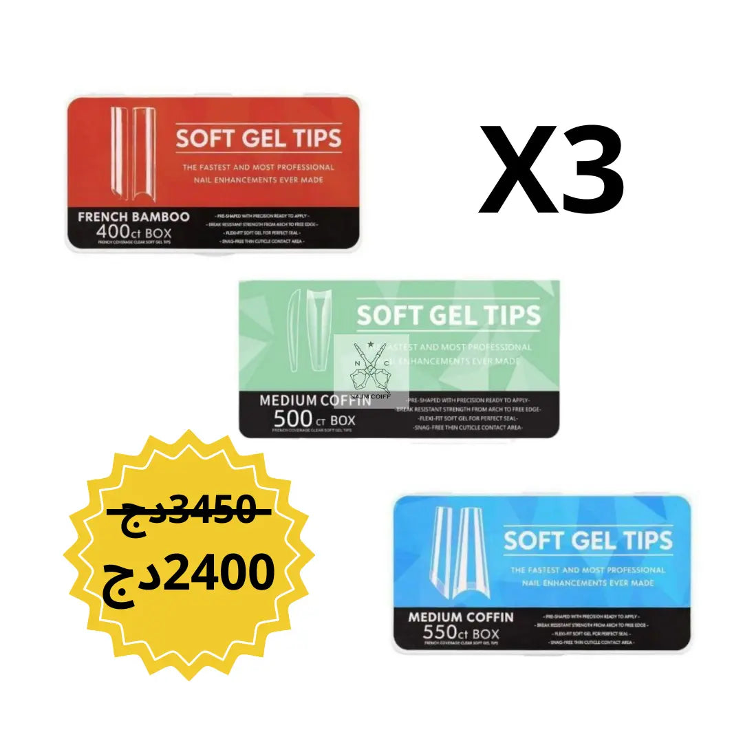 PACK CAPSULE SOFT GEL TIPS najmcoiff