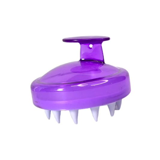 Brosse massage tête violette