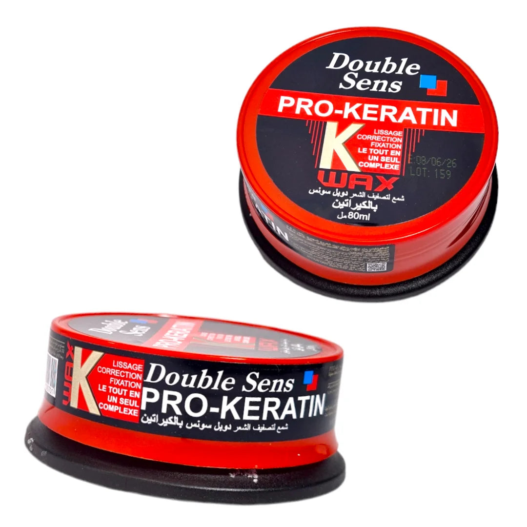 Pro-kératin double sens rouge