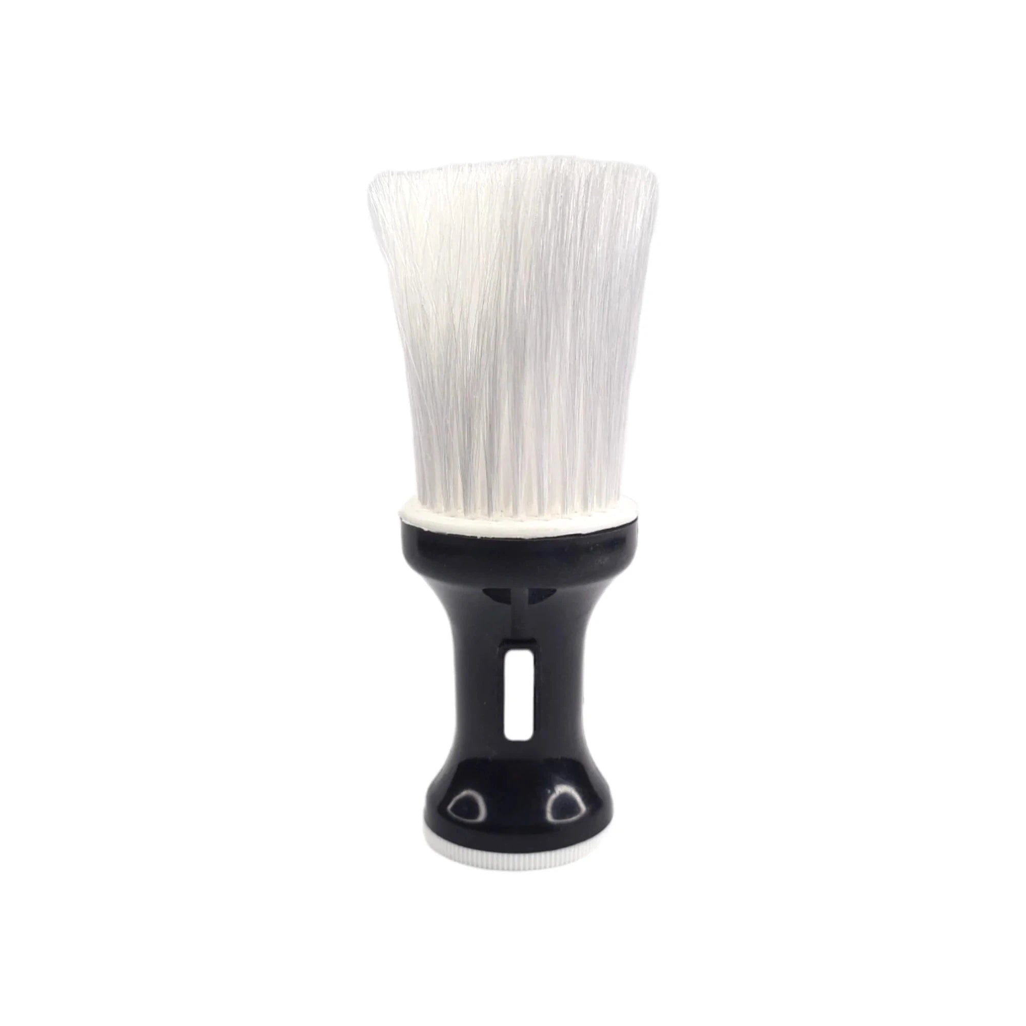 Plumeau talk blanc coloré noir
