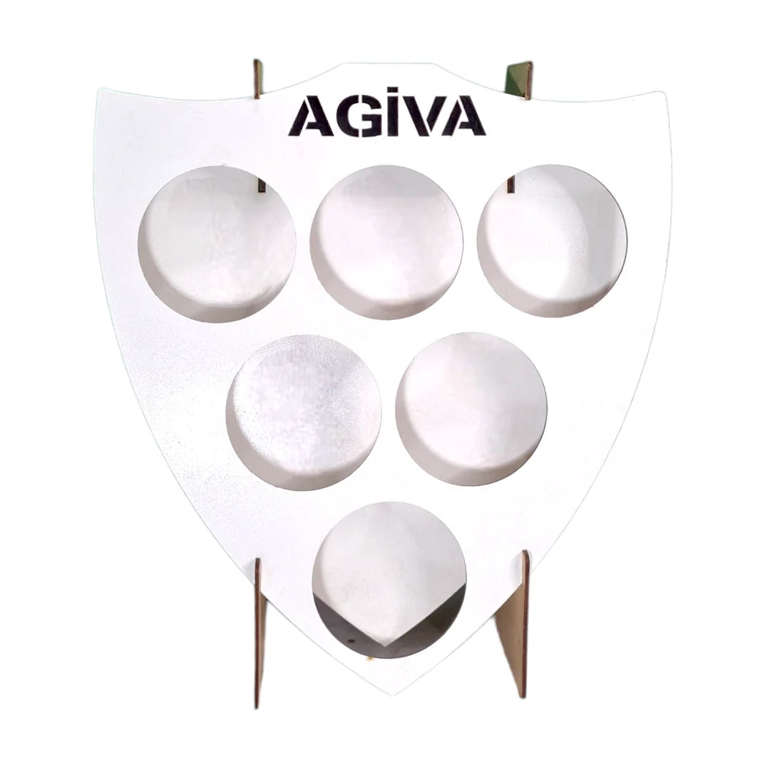 Support wax agiva blanc