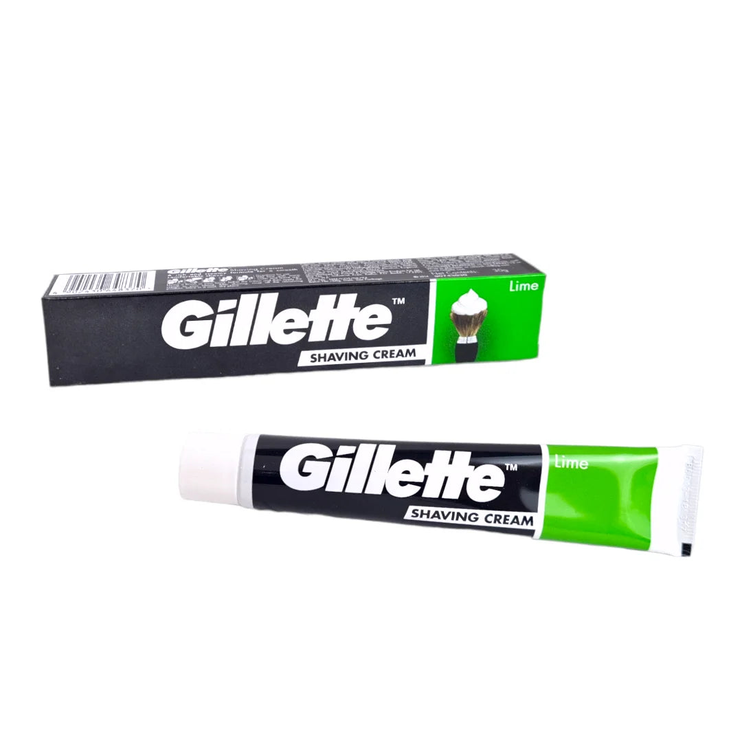 Crème à raser gilette 30g verte