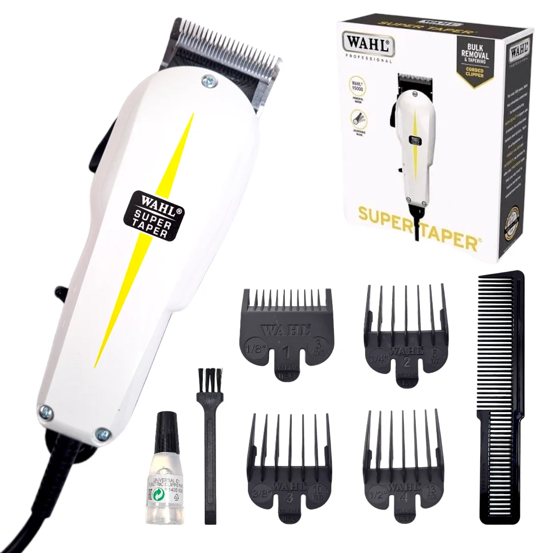 Wahl super taper blanc tondeuse +