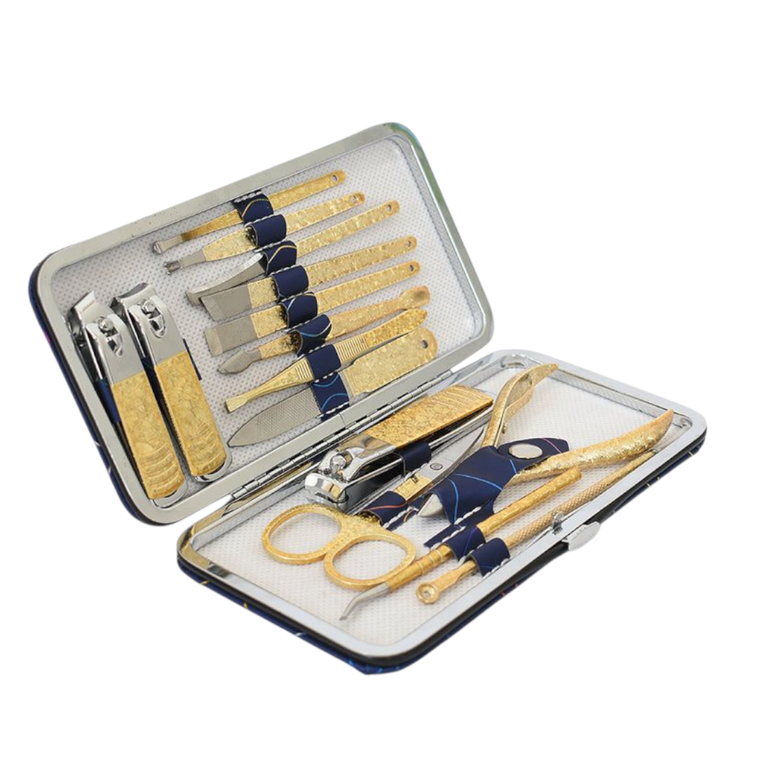 Boite Manicure dorée