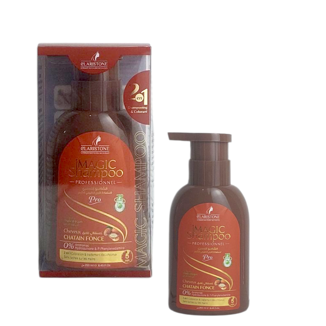 Shampoing CLARISTONE Chatain Fonce