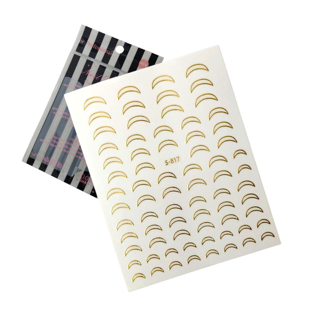 Sticker Nail Decals A-10