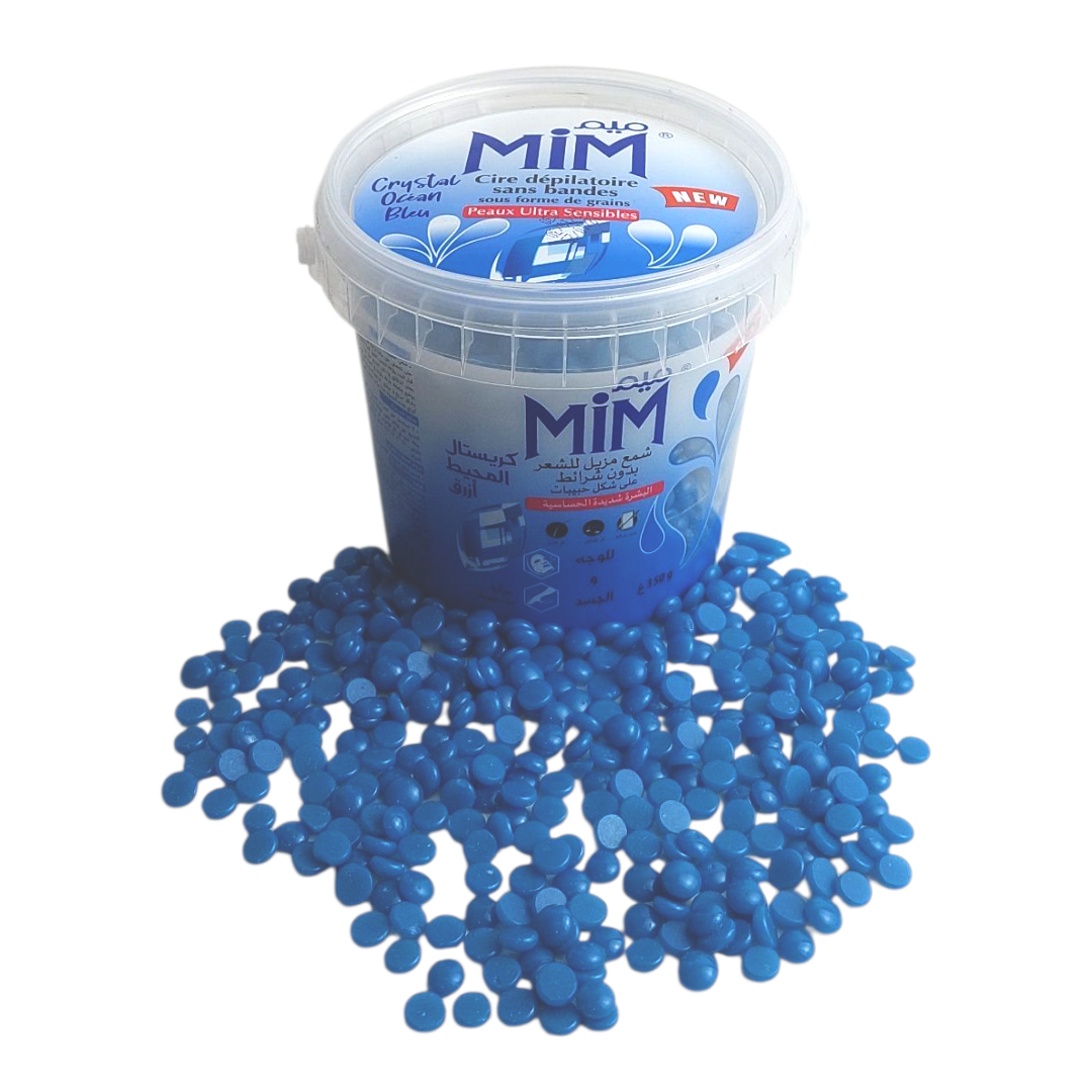 MIM cire 350g Crystal OCÉAN bleu