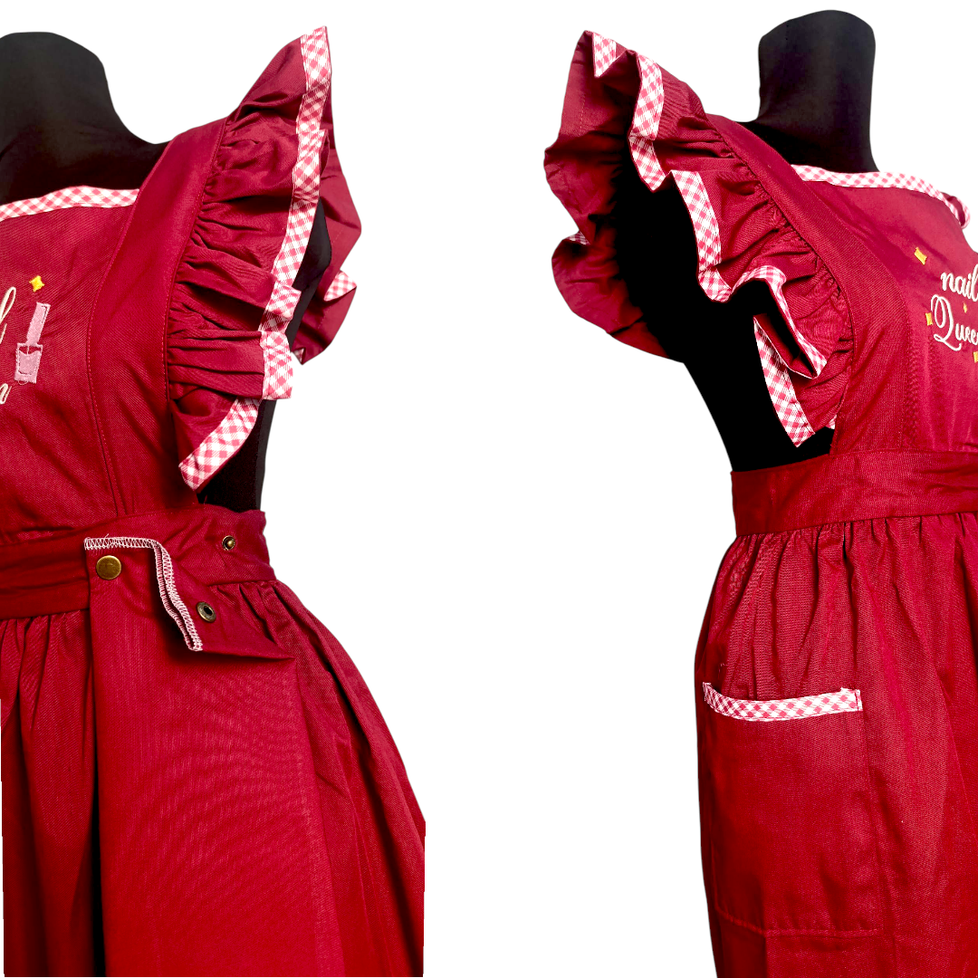 Robe onglerie rouge