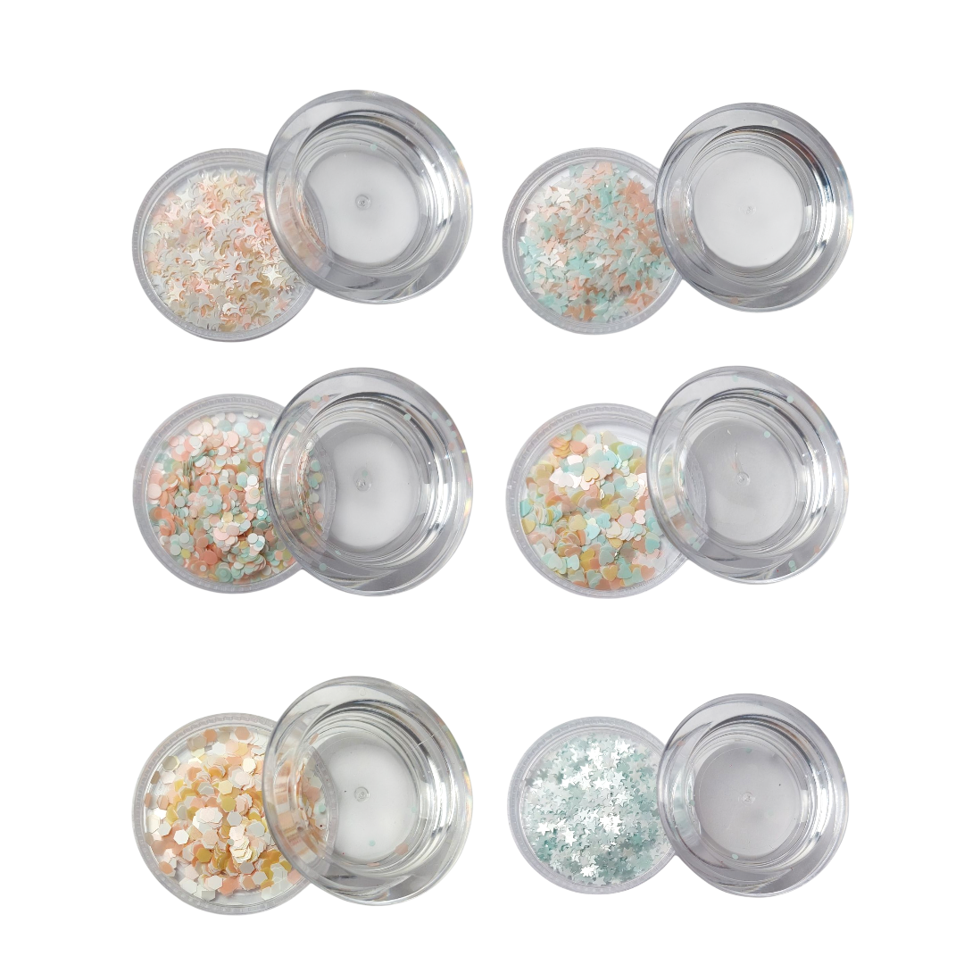 Decoration Ongles 6pcs coloris 02