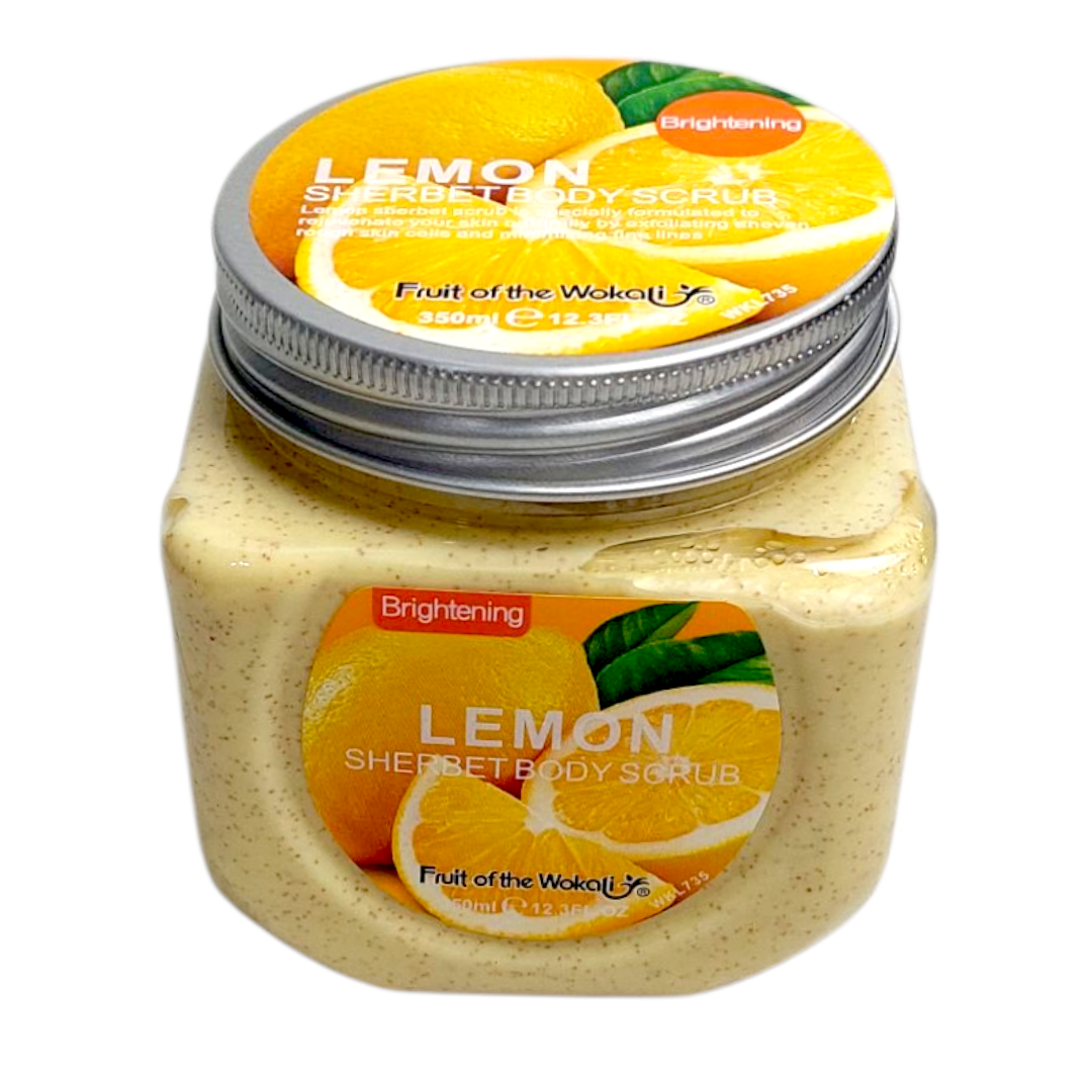 Gommage wokali organic lemon