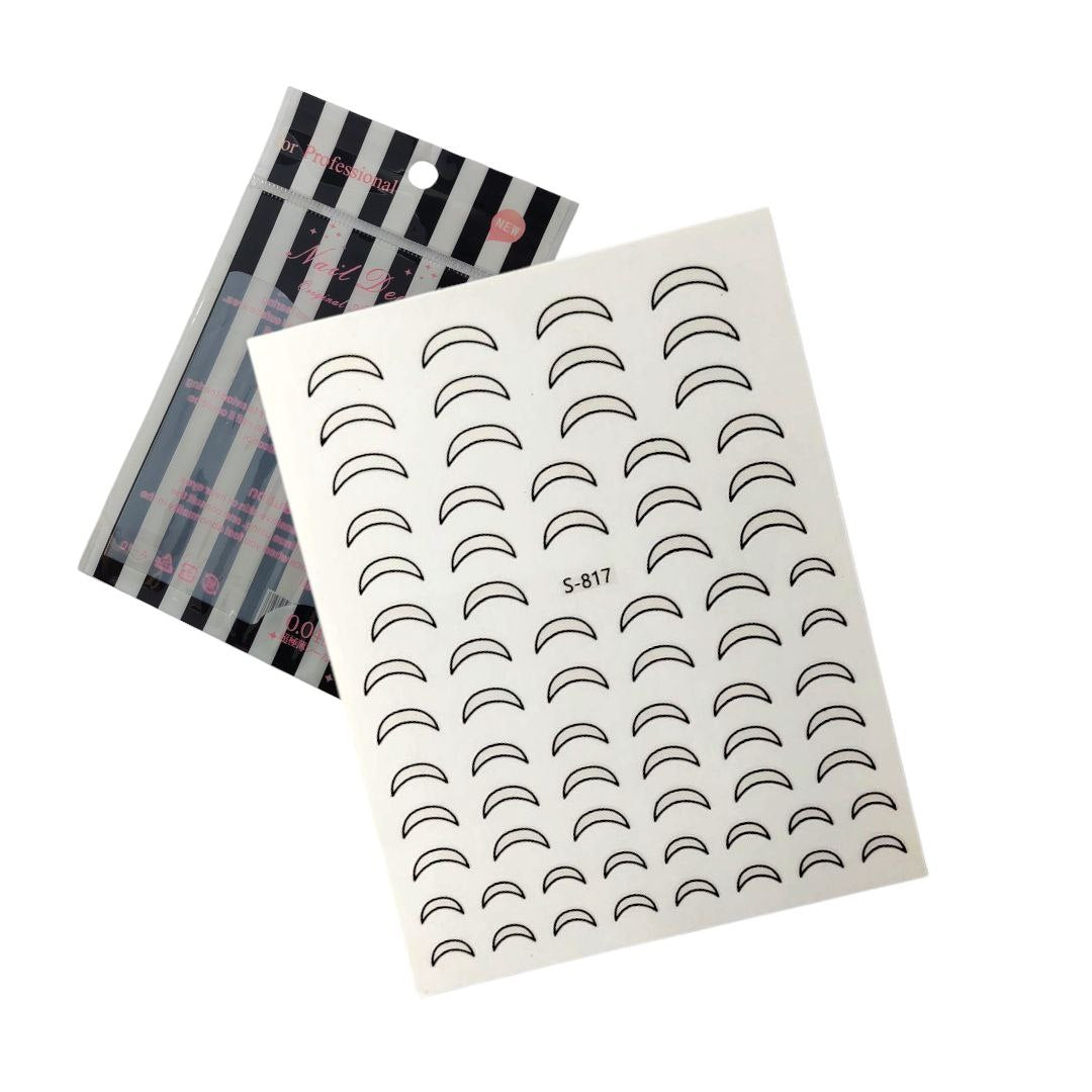 Sticker Nail Decals A-10