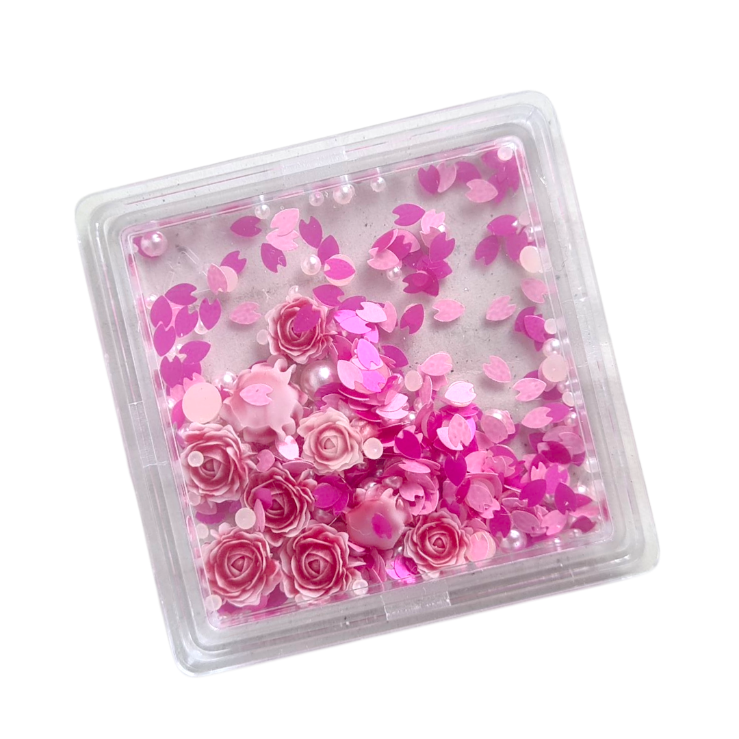 Décoration fleurs rose