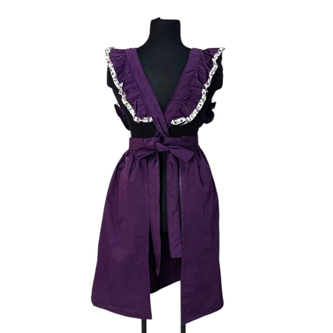 Robe onglerie mauve