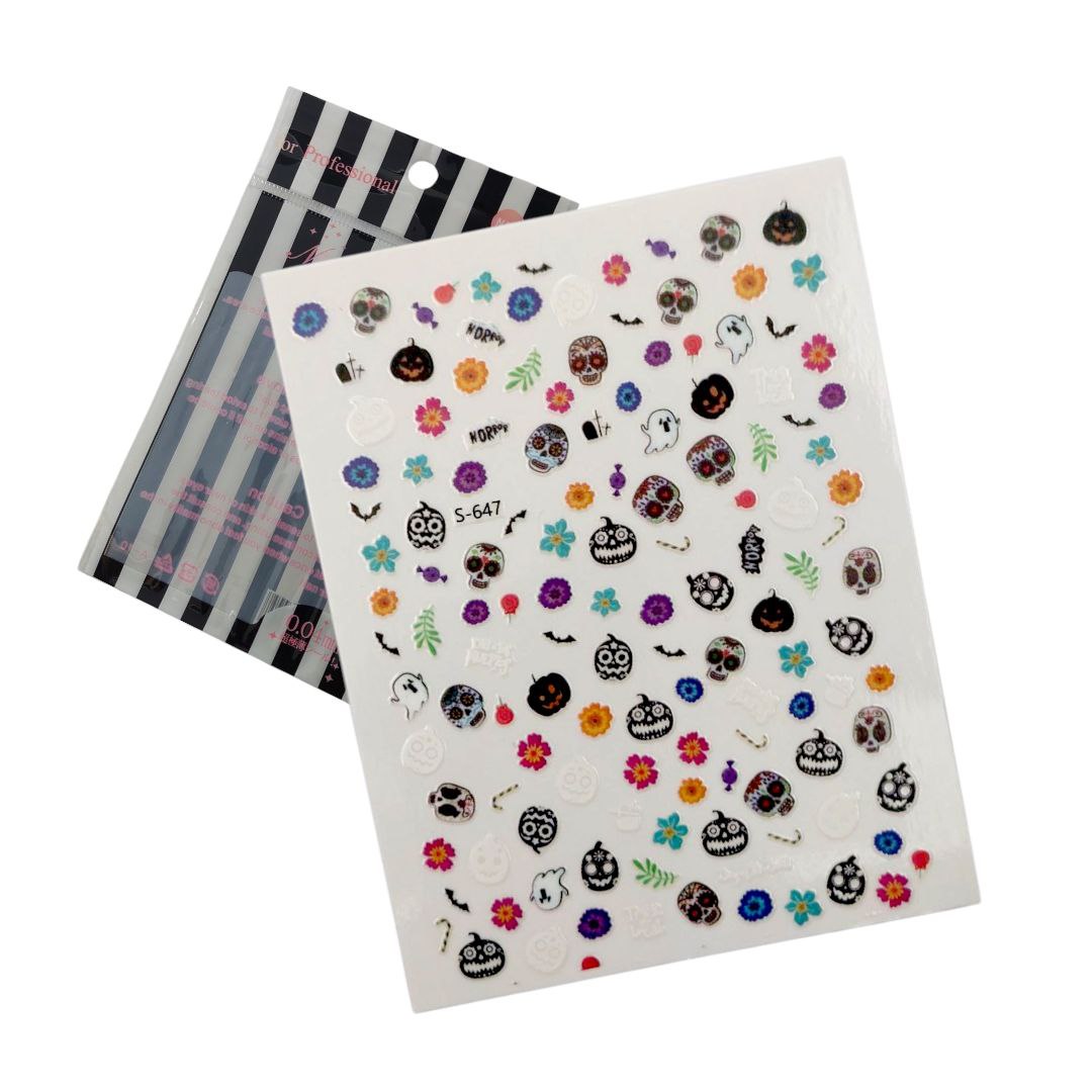 Sticker Nail Decals A-10