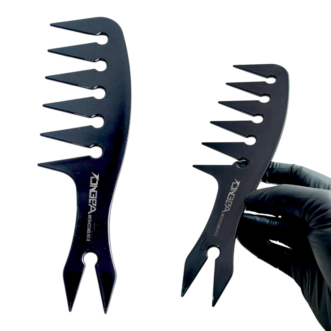 Peigne finition ongba noir