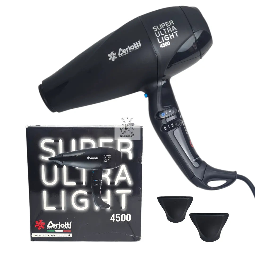 Séchoir ceriotti super ultra light 4500 Noir EULMA