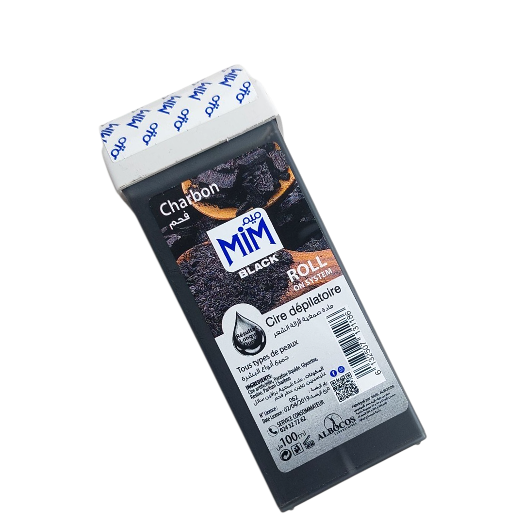 MIM cire dépilatoire charbon