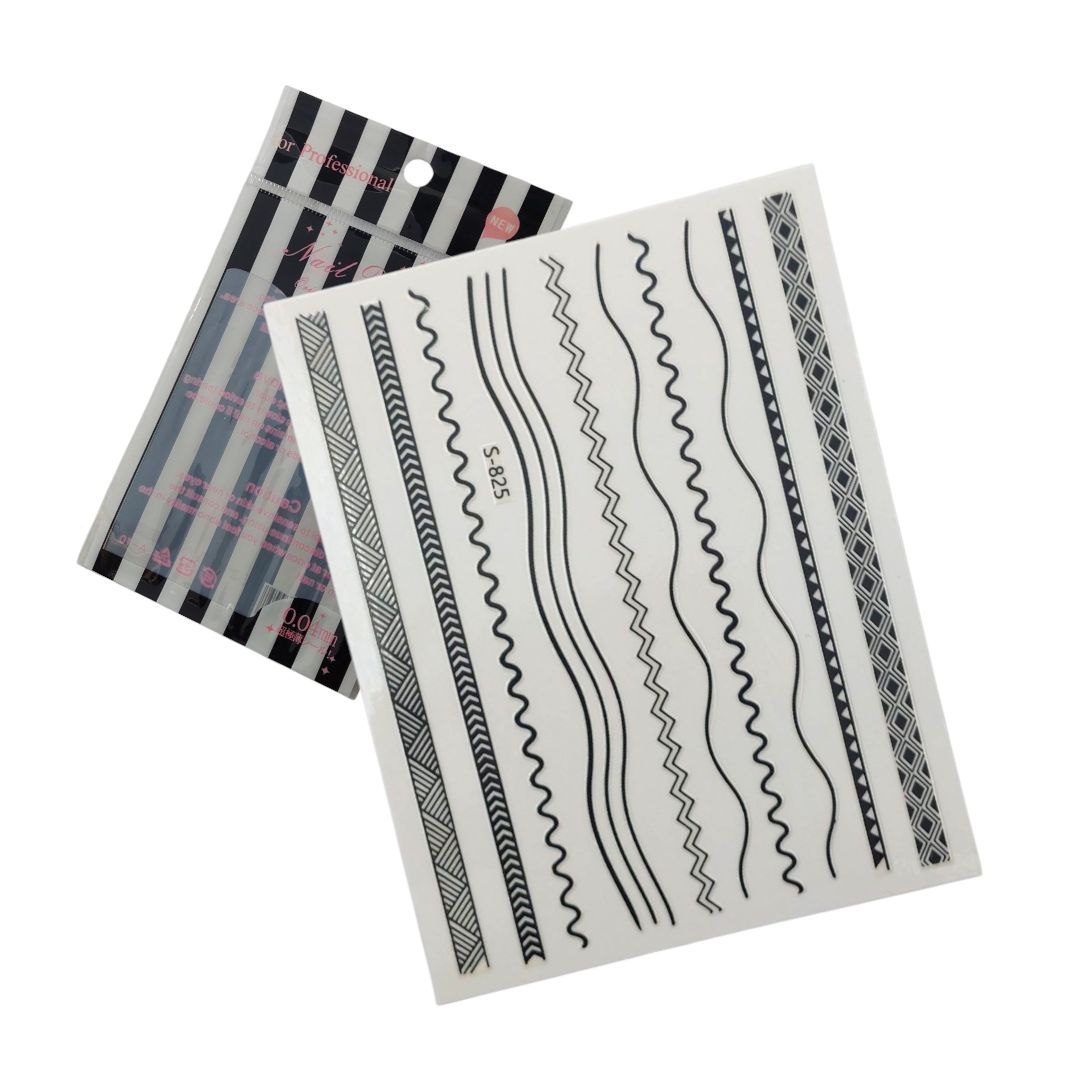 Sticker Nail Decals A-10