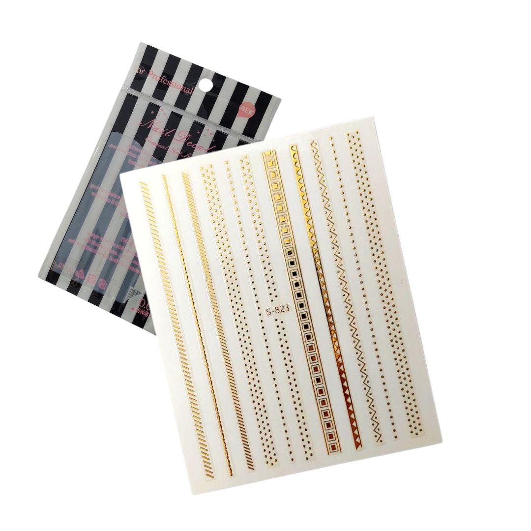 Sticker Nail Decals A-10