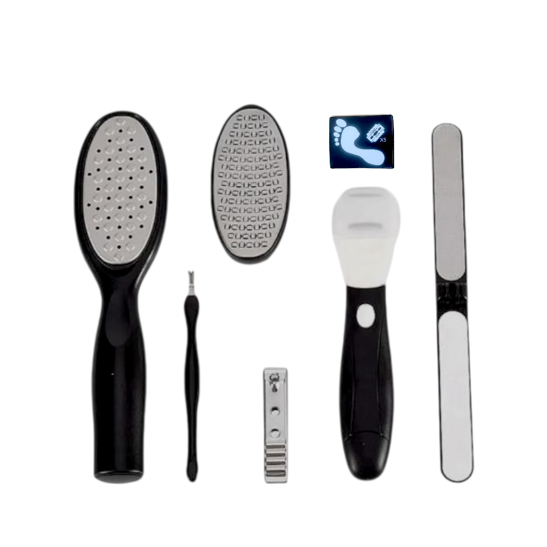 Lim s.d care+ foot care kit métal noir