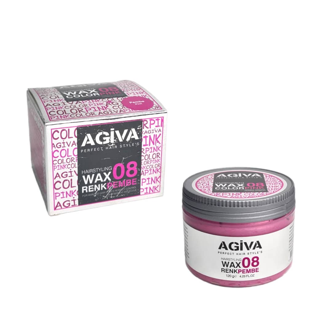 Agiva color pink wax 08