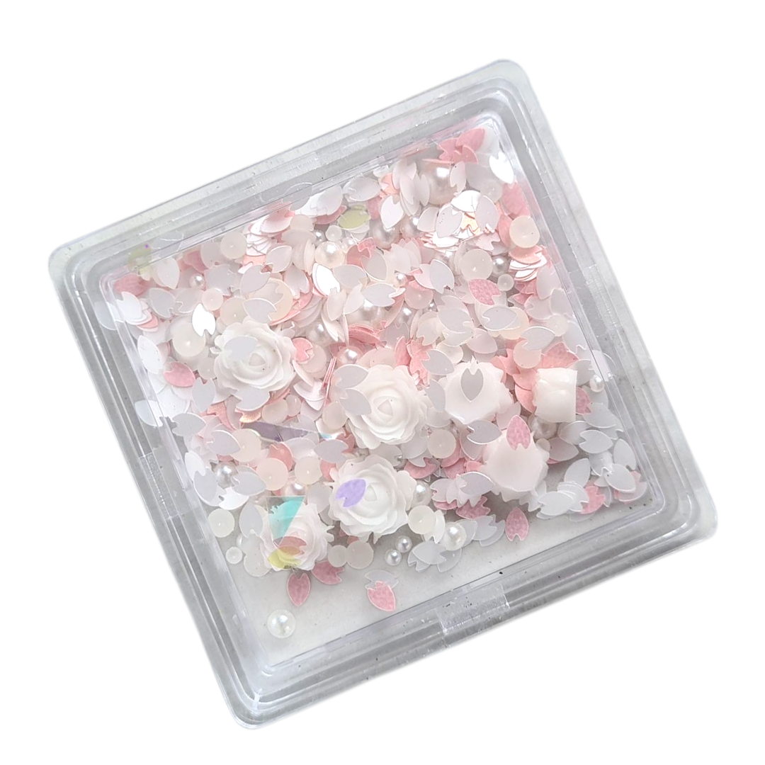 Décoration fleurs blanc