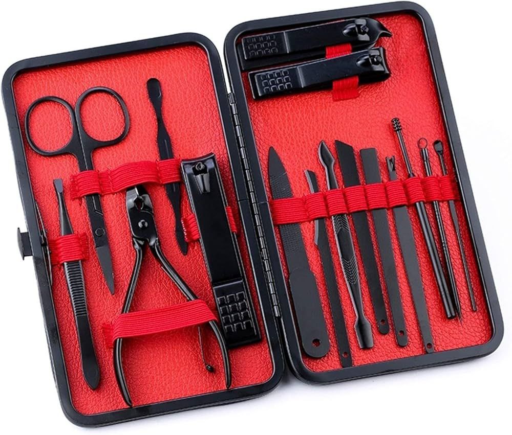 Kit Manicure 16pcs NOIR