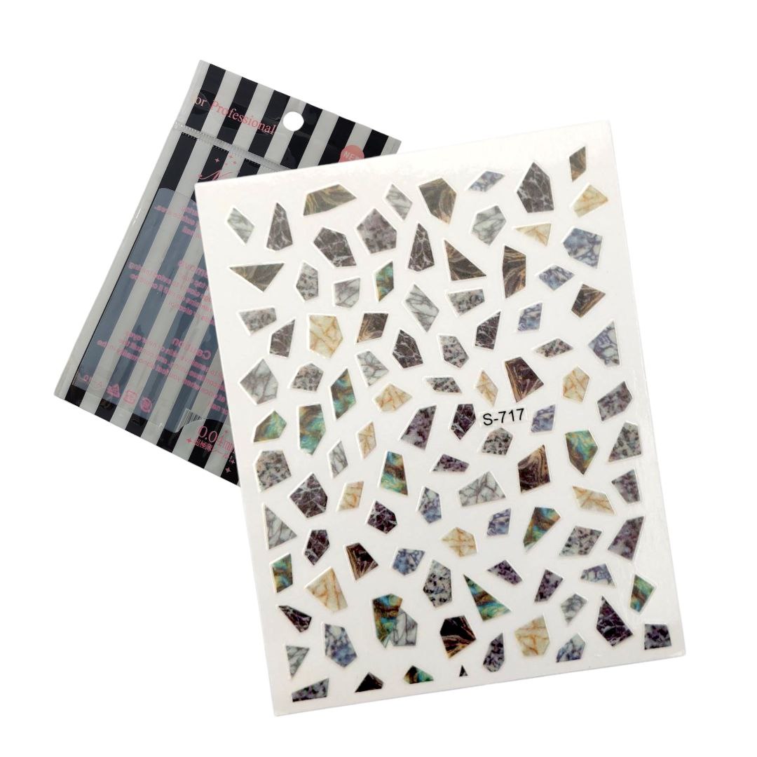 Sticker Nail Decals A-10