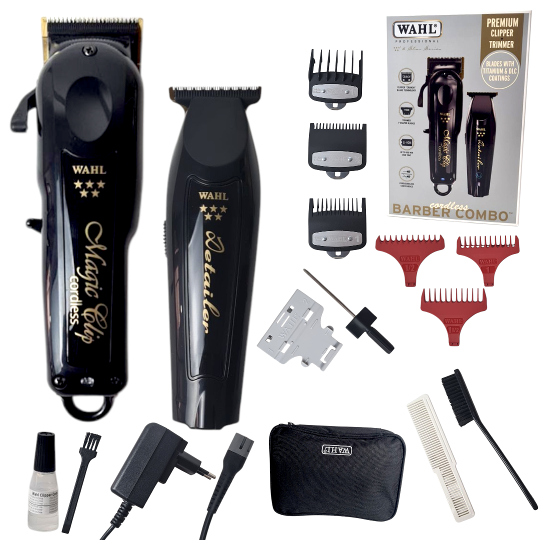 Wahl barber combo ( magic clip  detailer ) tondeuse +