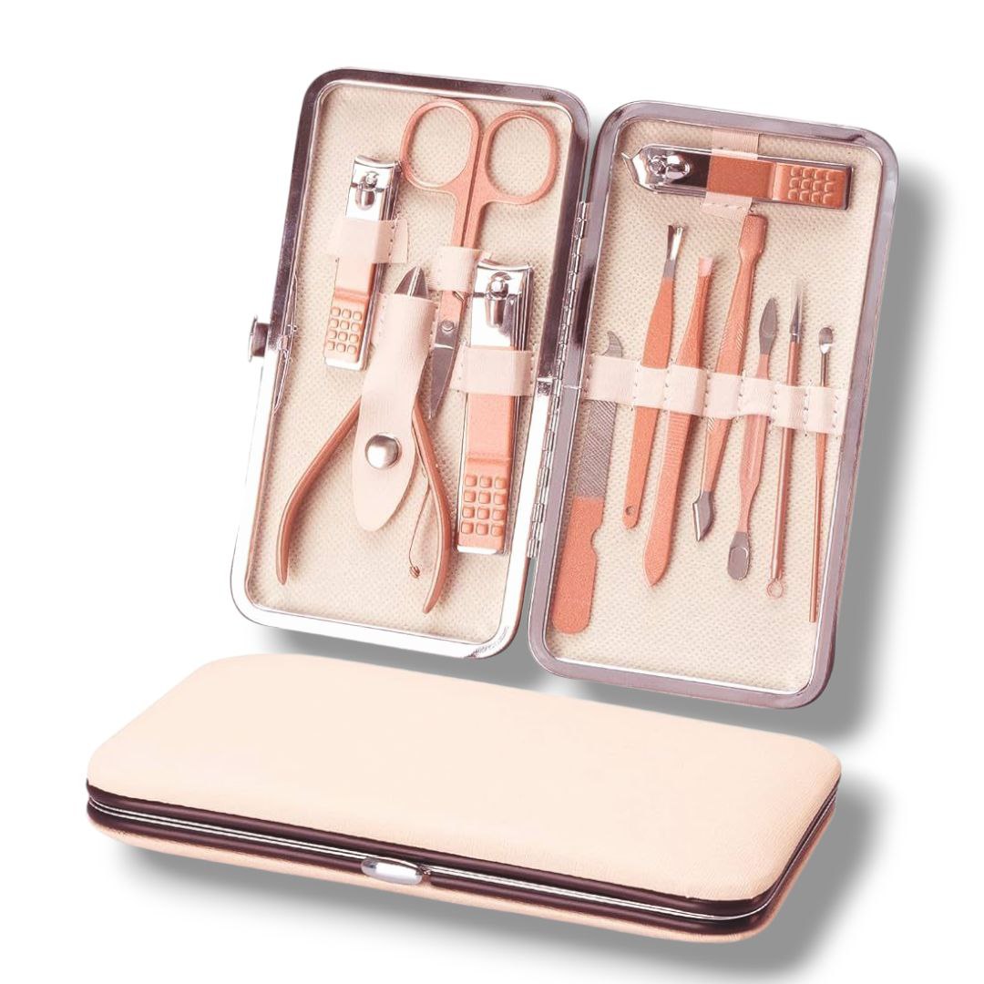 Kit Manicure 12pcs BEIGE