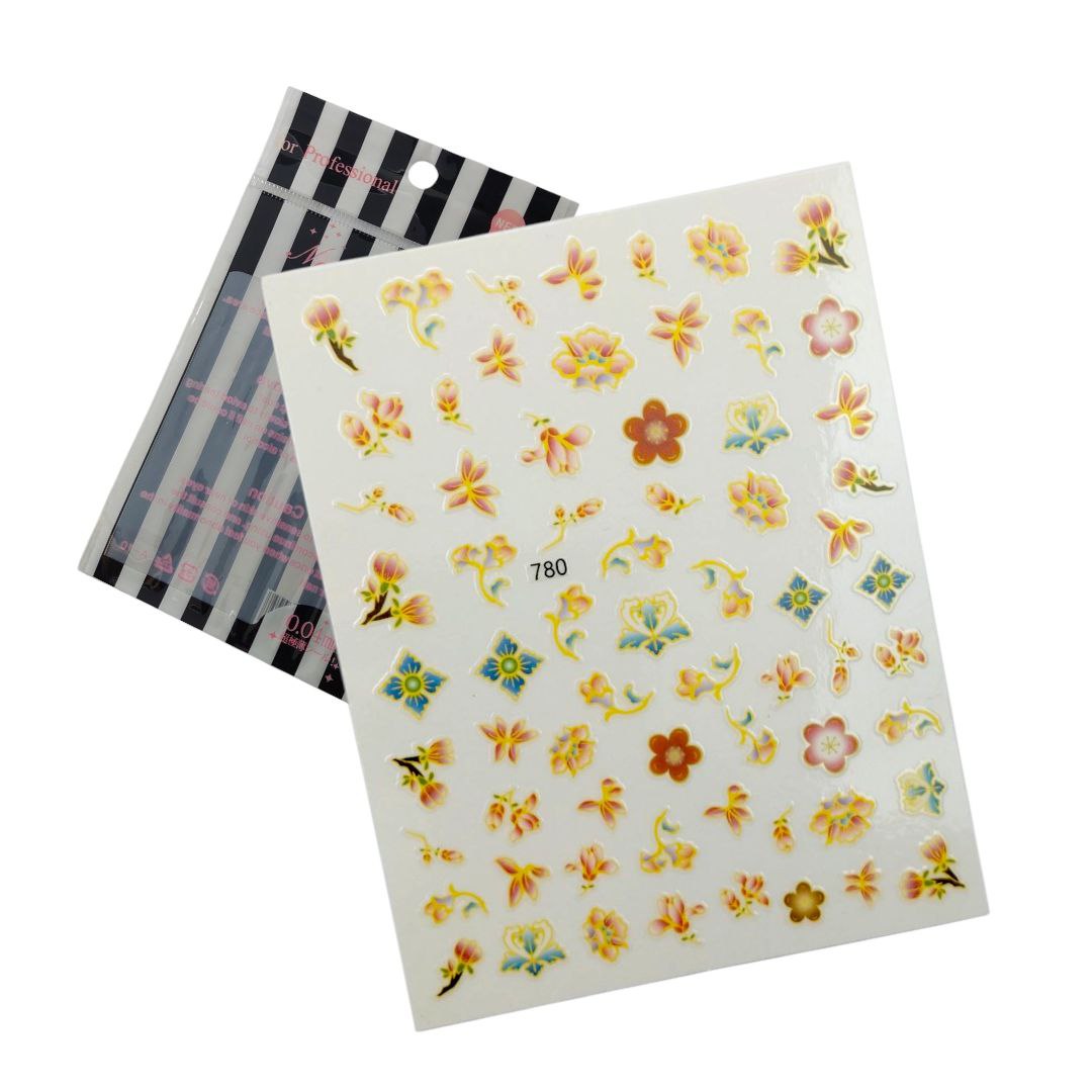 Sticker Nail Decals A-10